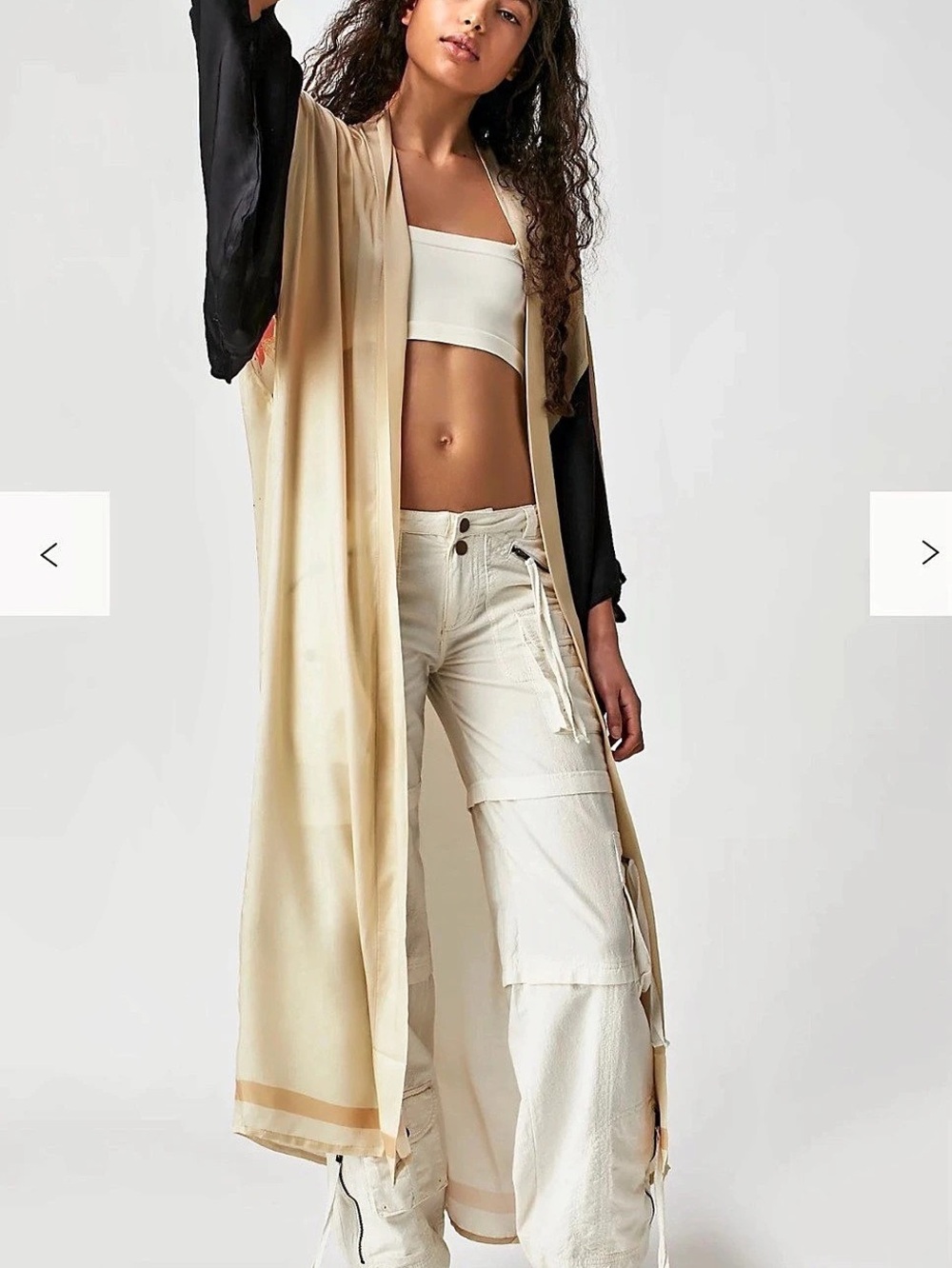 Free People Moon Dance Maxi Kimono Robe - Picture 2 of 5